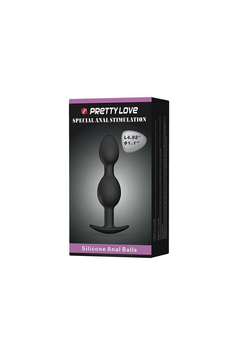 Silicone anal balls 12,5 cm